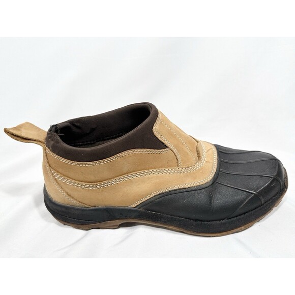 LL Bean Storm Chaser Tek 2.5 Low Cut Duck Boots Leather Men's Size 12 Medium - Picture 10 of 14